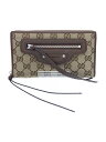 【中古】GUCCI◆ザ ハッカー プロジェクト/長財布/キャンバス/BEG/総柄/レディース/681710【服飾雑貨他】(4)