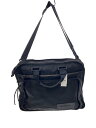 【中古】DIESEL◆メッセンジャーバッグ/ショルダーバッグ/ナイロン/BLK【バッグ】
