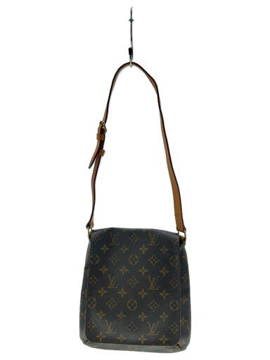 【中古】LOUIS VUITTON◆ミュゼット・サルサ_モノグラム・キャンバス_ロングショルダー_BRW/PVC/BRW【バッグ】 【中古】LOUIS VUITTON◆ミュゼット・サルサ_モノグラム・キャンバス_ロングショルダー_BRW/PVC/BRW【バッグ】