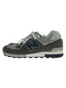 【中古】NEW BALANCE◆ニューバランス/OM576/27.5cm/GRY/スウェード【シューズ】