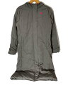 【中古】adidas◆中綿ベンチコート/スポーツウェアー/M/GRY/JD2005【スポーツ】