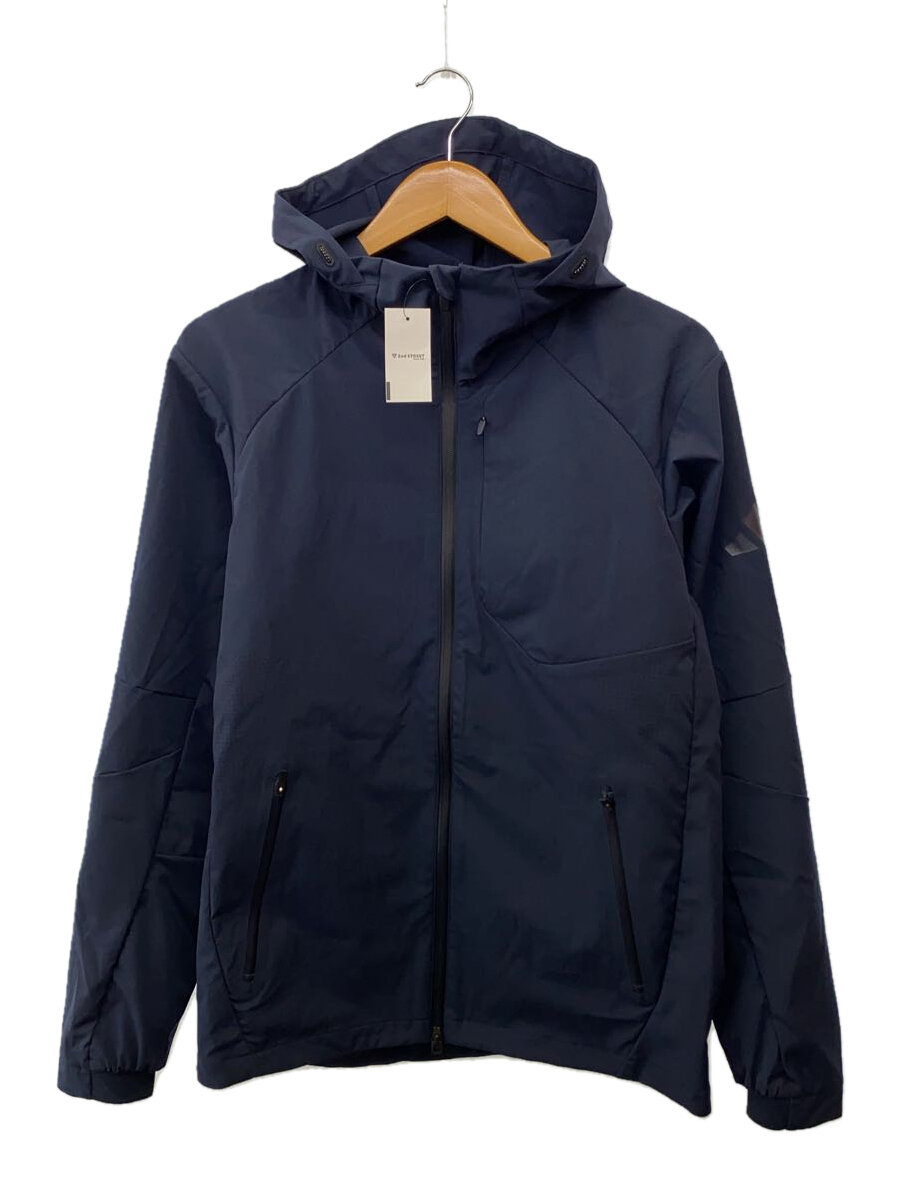 【中古】adidas◆ナイロンジャケット/--/ポリエステル/NVY/JM2009【メンズウェア】