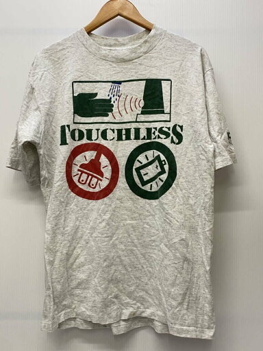 【中古】All Sport◆90s/企業系/KOHLER/TOUCHLESS/Tシャツ/L/コットン/GRY【メンズウェア】 【中古】All Sport◆90s/企業系/KOHLER/TOUCHLESS/Tシャツ/L/コットン/GRY【メンズウェア】