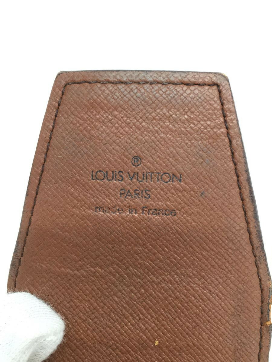 【中古】LOUIS VUITTON◆エテュイ・シガレット_モノグラム_BRW/PVC/BRW/モノグラム/メンズ【服飾雑貨他】 3