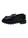 【中古】Salvatore Ferragamo◆ローファー/UK9/BLK/0758380【シューズ】(4)