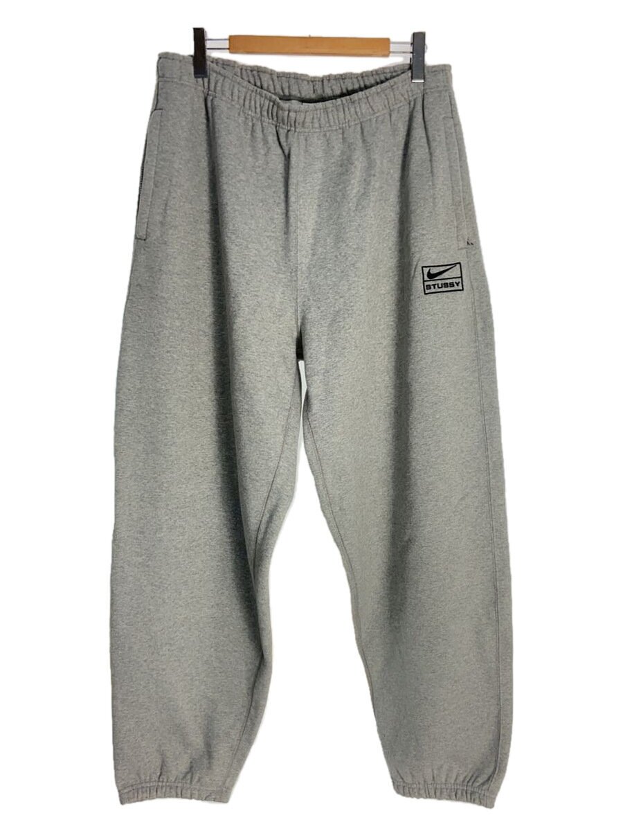【中古】NIKE◆Fleece Pants/ボトム/XL/コットン/GRY/DO9340-063【メンズウェア】