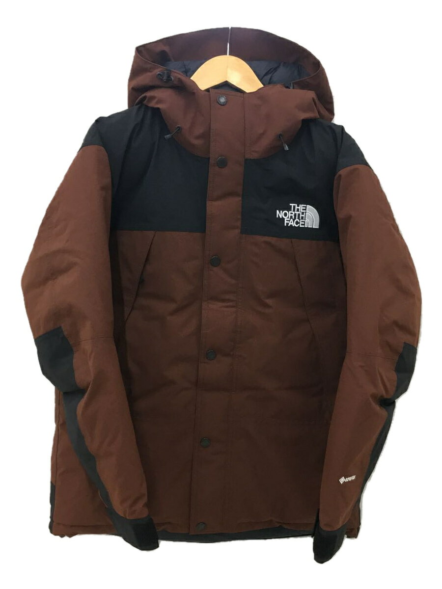 【中古】THE NORTH FACE◆ザノースフェイス/マウンテンダウンジャケット/L/ナイロン/ブラウン/茶色/ND92237【メンズウェア】