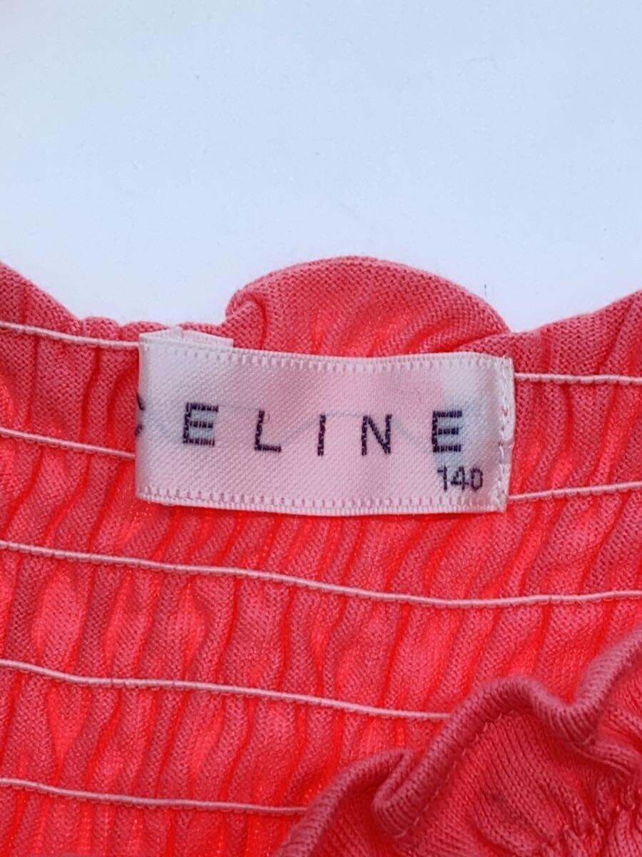 【中古】CELINE◆キャミワンピース/140cm/コットン/ピンク/161-5/COP CT/BM O4O4【...