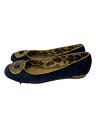 【中古】COACH◆フラットパンプス/US6.5/NVY/a2428 babs【シューズ】(4)