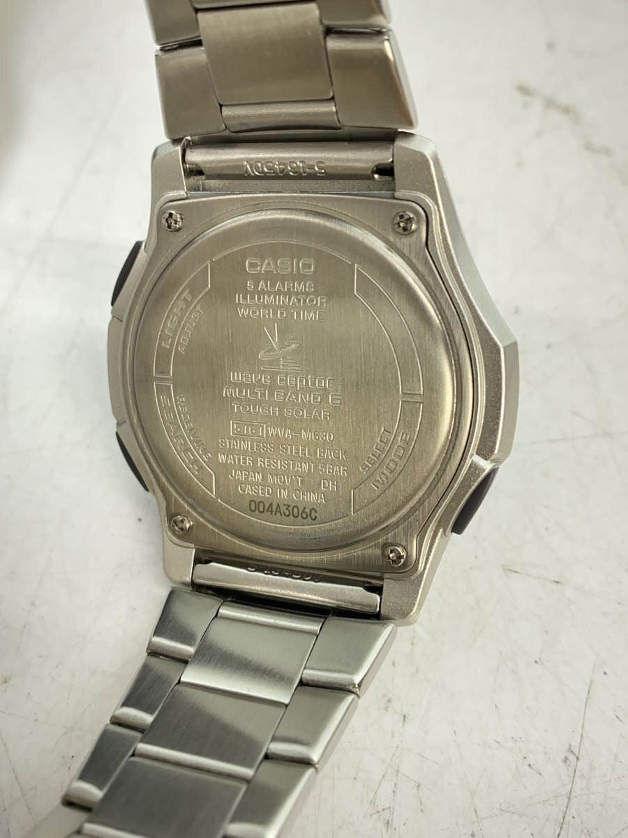 【中古】CASIO◆クォーツ腕時計/デジアナ/WVA-M630D-9AJF【服飾雑貨他】