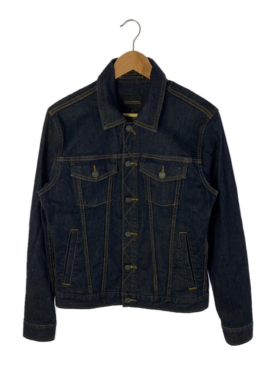 【中古】BANANA REPUBLIC◆Gジャン/M/コットン/IDG/J DENIM JACKET【メンズウェア】