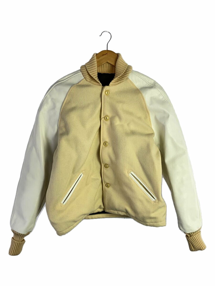 【中古】SKOOKUM◆スタジャン/40/--/CRM//【メンズウェア】