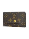 【中古】LOUIS VUITTON◆ミュルティクレ6_モノグラム_BRW/PVC/BRW/総柄/レディース【服飾雑貨他】(4)