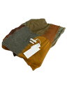 【中古】YOKE◆ストール/ウール/マルチカラー/チェック/メンズ/YK20AW0172A【服飾雑貨他】
