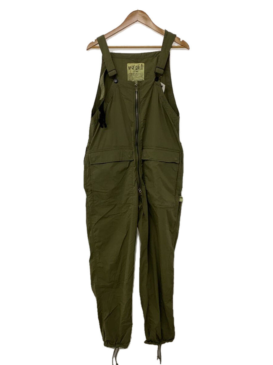 【中古】BEAMS◆オーバーオール/S/コットン/KHK/11-24-2701-139//【メンズウェア】