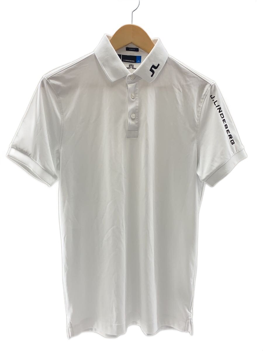 【中古】J.LINDEBERG◆スポーツウェアー/S/WHT/071-29440//【スポーツ】
