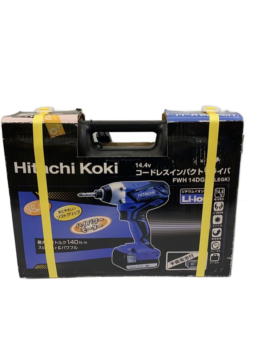 楽天市場】日立工機 コードレスインパクトドライバ fwh14dgl（2legk)の通販