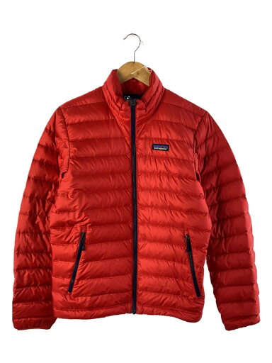 【中古】patagonia◆ダウンジャケット/XS/ポリエステル/RED/無地/STY84674【メンズウェア】 【中古】patagonia◆ダウンジャケット/XS/ポリエステル/RED/無地/STY84674【メンズウェア】