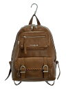 【中古】Desigual◆リュック/レザー/BRW/24SAKP07【バッグ】