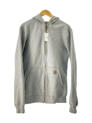 【中古】Carhartt◆ジップパーカー/S/コットン/GRY/無地/K122-HGY//【メンズウェア】 【中古】Carhartt◆ジップパーカー/S/コットン/GRY/無地/K122-HGY//【メンズウェア】