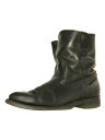 【中古】RED WING◆80s~90s/赤羽タグ/VINTAGE/ペコスブーツ/BLK/レザー//【シューズ】
