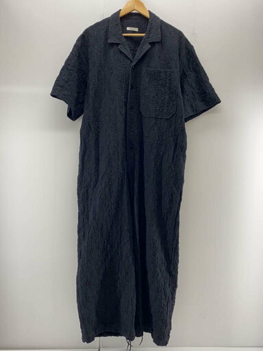 【中古】ESLOW◆オールインワン/ジャンプスーツ/半袖/開襟/2/コットン/BLK/A2051FA【レディースウェア】 【中古】ESLOW◆オールインワン/ジャンプスーツ/半袖/開襟/2/コットン/BLK/A2051FA【レディースウェア】