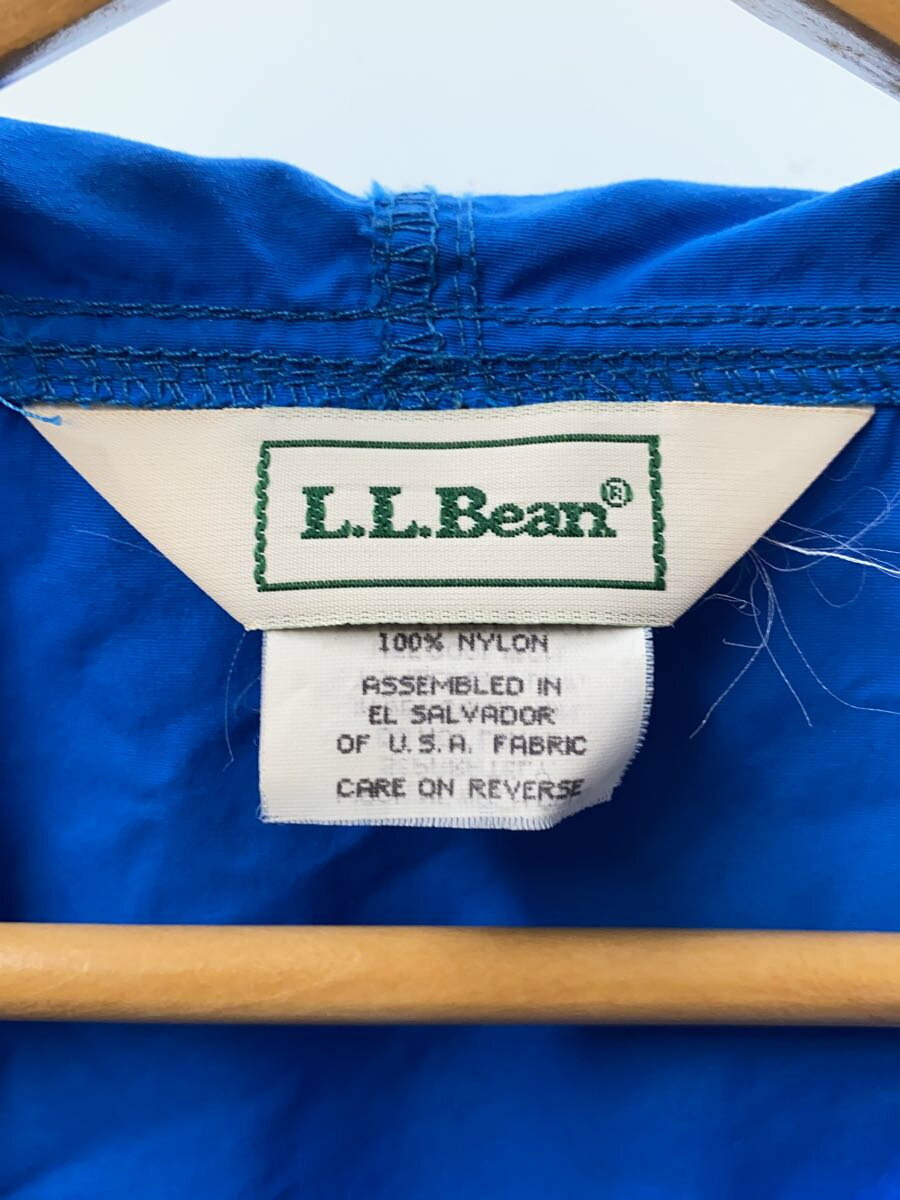 【中古】L.L.Bean◆マウンテンパーカ/M/ナイロン/BLU/無地【メンズウェア】