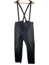 【中古】visvim◆ボトム/1/コットン/BLK/0121205008007//【メンズウェア】