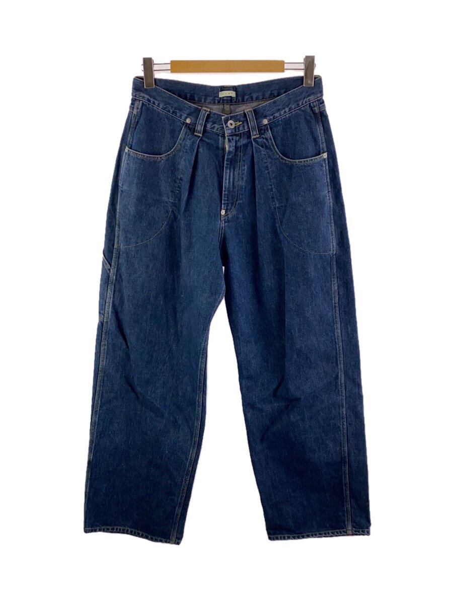 【中古】Name.◆BIO WASH DENIM PAINTER PANTS/ボトム/デニム/IDG//【メンズウェア】
