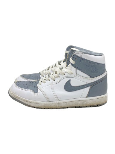 【中古】NIKE◆AIR JORDAN 1 RETRO HIGH OG_エアジョーダン 1 レトロ ハイ OG/26.5cm/GRY【シューズ】 【中古】NIKE◆AIR JORDAN 1 RETRO HIGH OG_エアジョーダン 1 レトロ ハイ OG/26.5cm/GRY【シューズ】