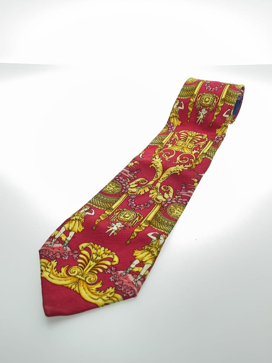 【中古】GIANNI VERSACE◆ネクタイ/シル