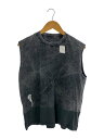 【中古】MARTINE ROSE◆ウォッシュ加工/タンクトップ/M/コットン/グレー//【メンズウェア】