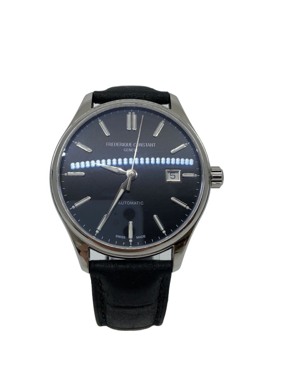 Rakuten - 【中古】FREDERIQUE CONSTANT◆自動巻腕時計/アナログ/レザー/BLK/BLK/FC-303X5TB2/3/4/5/6【服飾雑貨他】