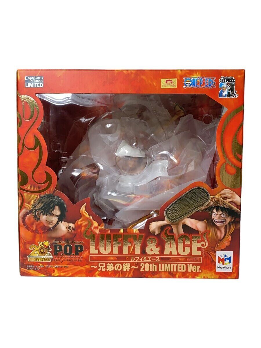【中古】Mega House◆ルフィ＆エース/兄弟の絆/20th LIMITED Ver/P.O.P//【ホビー】...