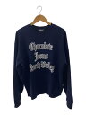 【中古】Chocolate Jesus◆24AW/CJ-Crew/L/コットン/NVY【メンズウェア】