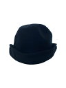 【中古】KIJIMA TAKAYUKI◆ハット/--/ウール/BLK/メンズ/232920【服飾雑貨他】