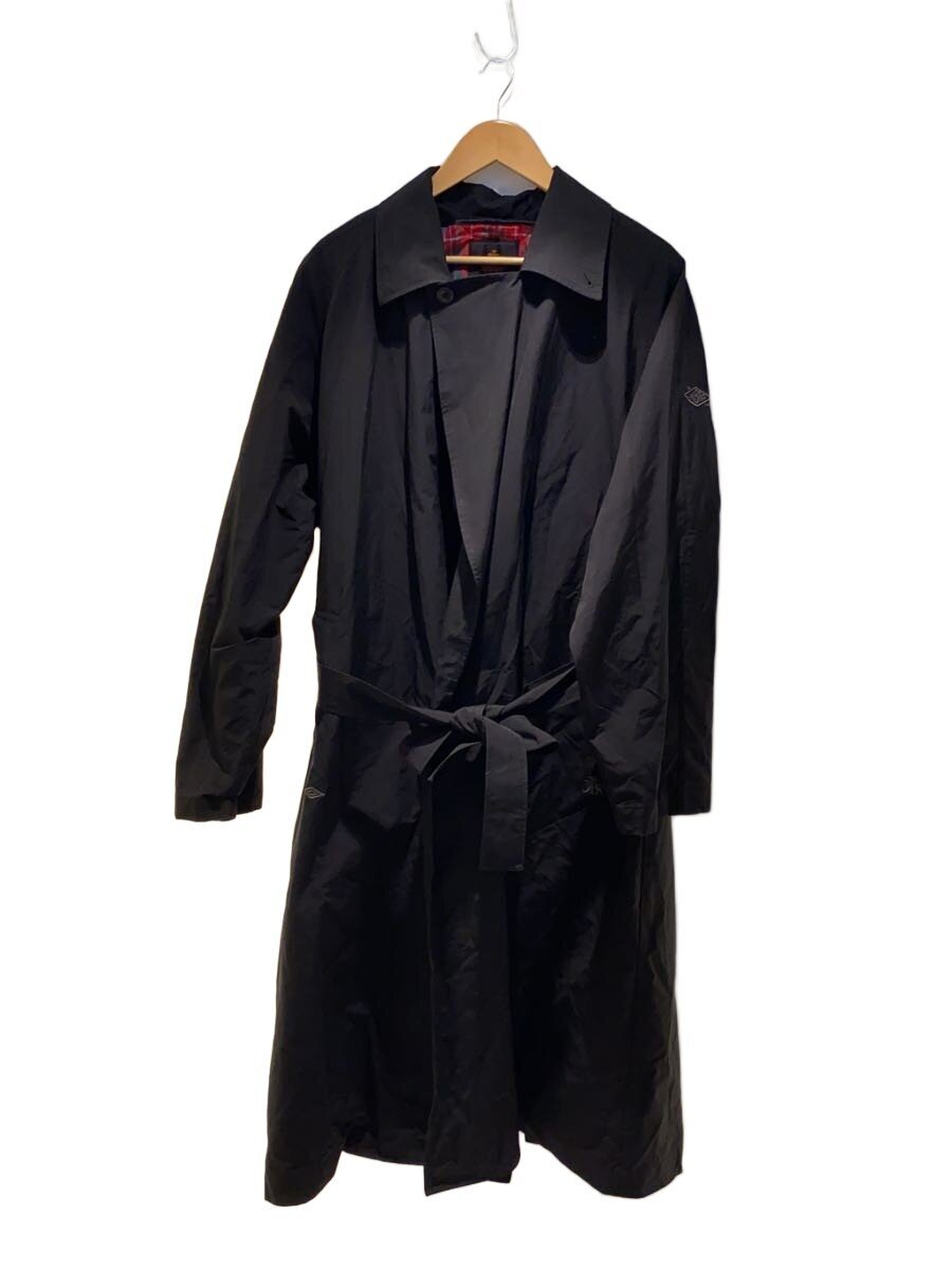BARACUTA◆Tielocken coat/L/ポリエステル/ブラック/UMH02502-C001BC//