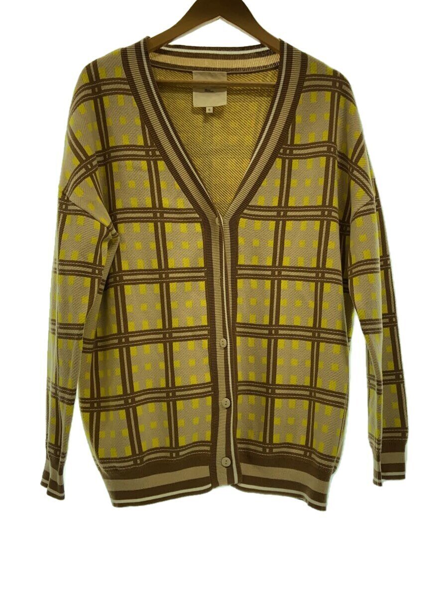 Maison Haussmann◆Maison Haussmann/カーディガン(厚手)/S/コットン/YLW/MHS20-JMH42