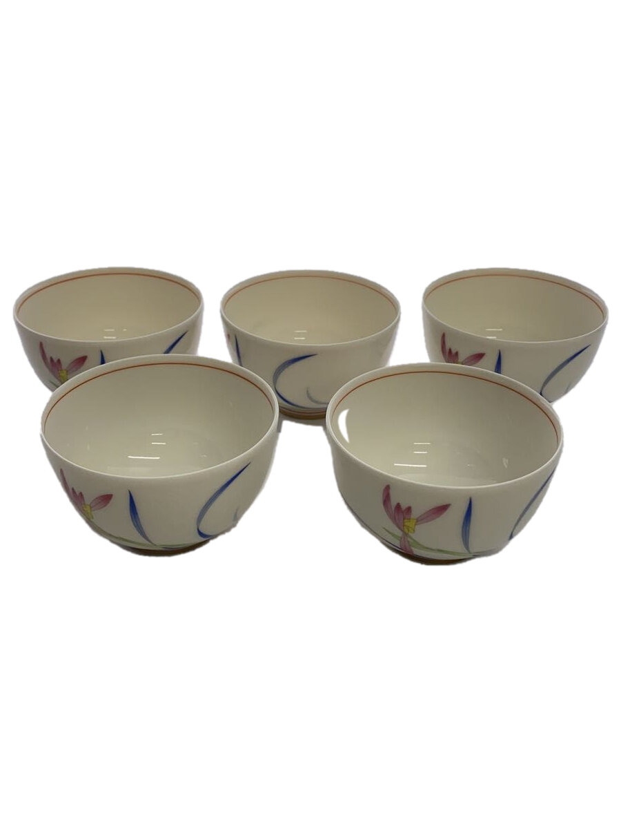 【中古】香蘭社◆湯呑/5点セット/WHT//【キッチン用品】