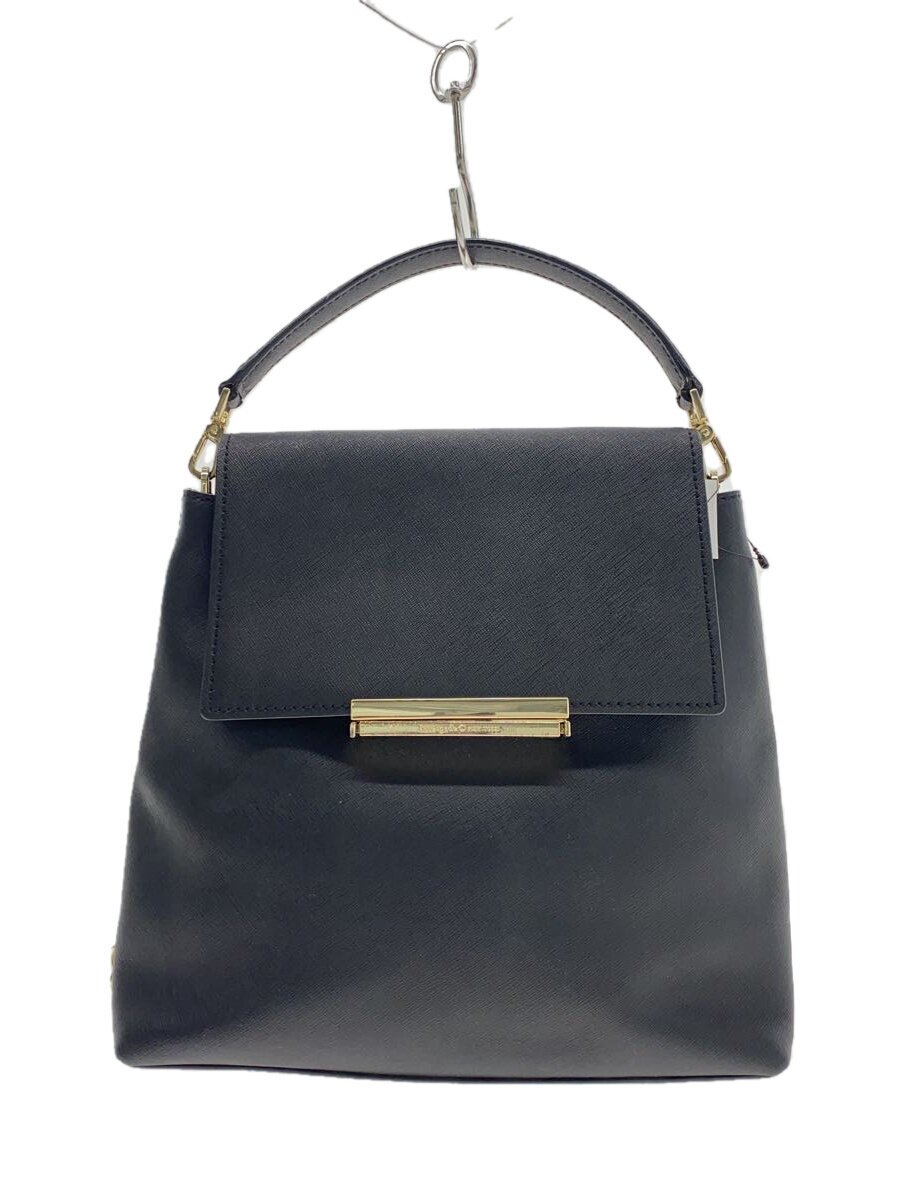 【中古】kate spade new york◆リュック/牛革/BLK//【バッグ】