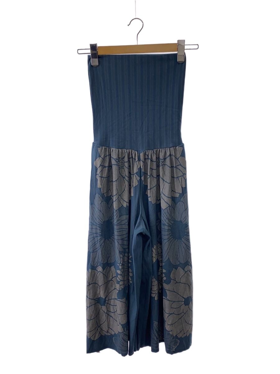 Nylon, Rayon, Polyester - 【中古】PLEATS PLEASE ISSEY MIYAKE◆ワイドパンツ/3/ポリエステル/BLU/総柄/PP82LF923//【レディースウェア】