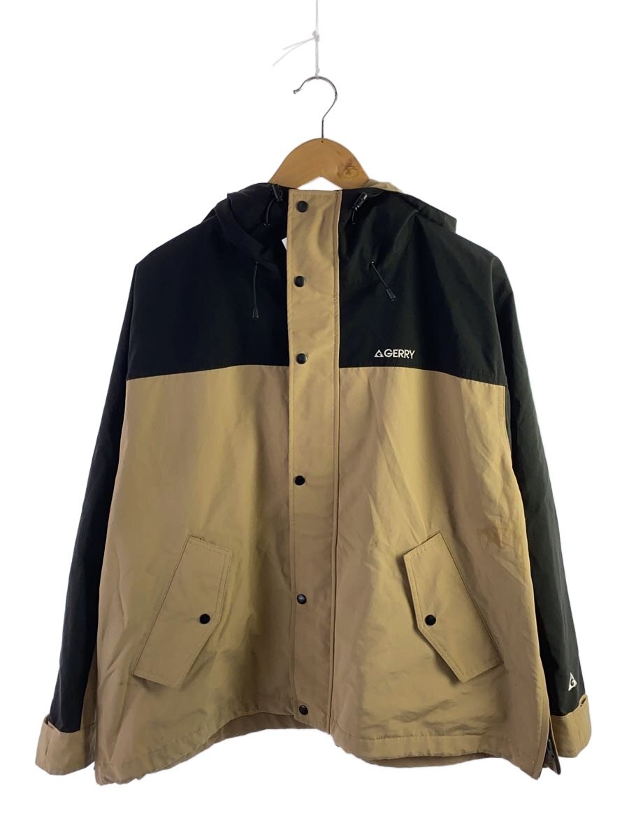 【中古】GERRY◆マウンテンパーカ/FREE/ポリエステル/BEG/GAL-29030-B【メンズウェア】