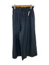 【中古】HELLY HANSEN◆テレグライトワイドパンツ/M/ポリエステル/BLK/HOW22322【レディースウェア】