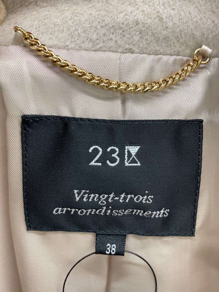 【中古】23区◆コート/38/ウール/BEG【レディースウェア】 jumblestore-38292018 2nd STREET 楽天市場店 サンプル画像3