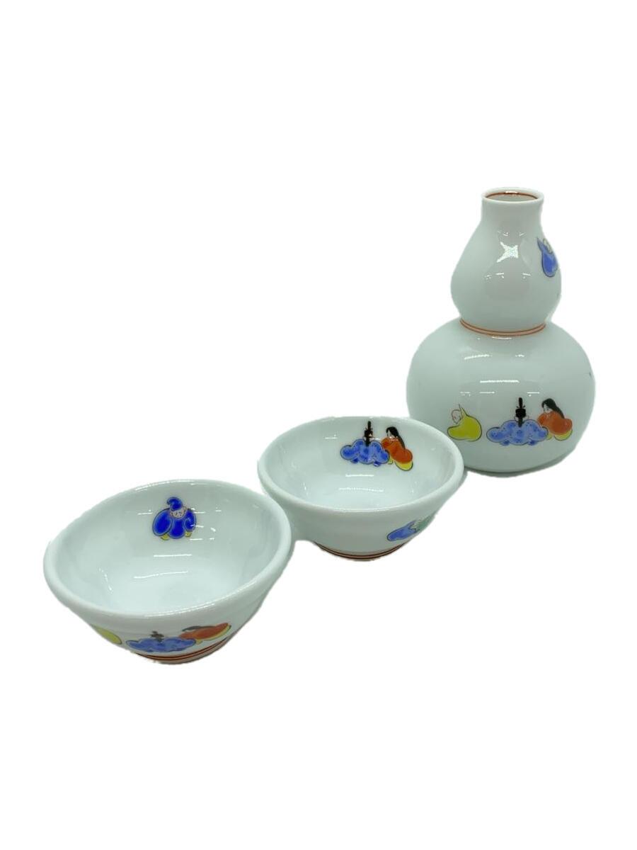 【中古】深川製磁◆和食器その他/3点セット/WHT/有田焼【キッチン用品】