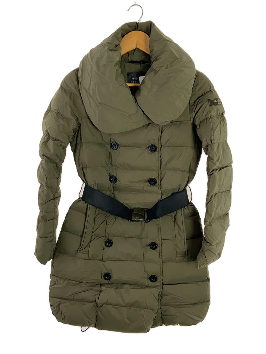 【中古】TATRAS◆AGOGNA/アゴーニャ/ロングダウンジャケット/1/ナイロン/KHK/LTA16A4487//【レディースウェア】