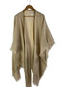 【中古】ASAUCE MELER◆ストール/ウールリネン/CRM/無地/レディース【服飾雑貨他】(4)