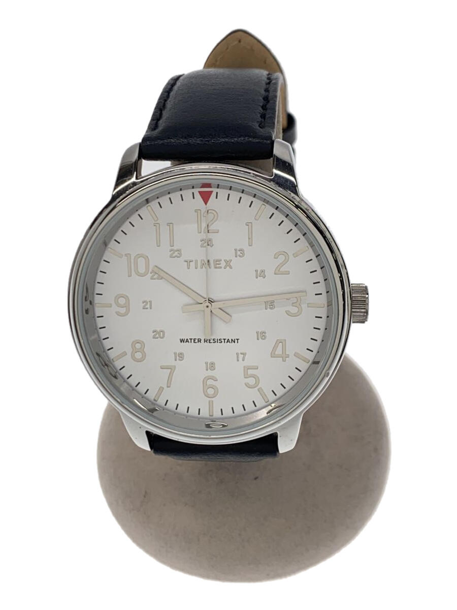 【中古】TIMEX◆腕時計/アナログ/--/WH