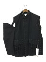 【中古】TAKAHIROMIYASHITA TheSoloist.◆ジャケット/one/ポリエステル/BLK/無地/sj.0001SS21【メンズウェア】
