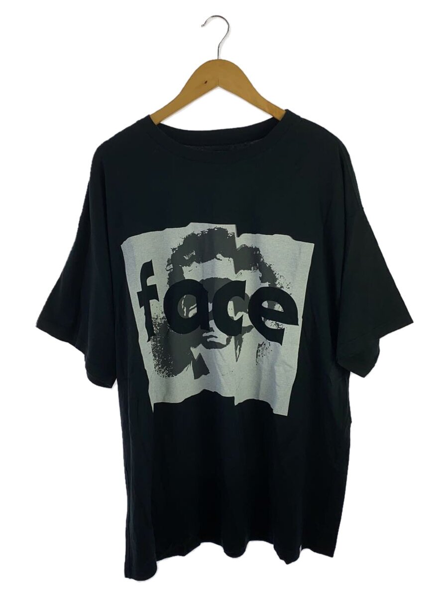 【中古】FACETASM◆Tシャツ/0/コットン/BLK/無地/SPT-1030-04【メンズウェア】